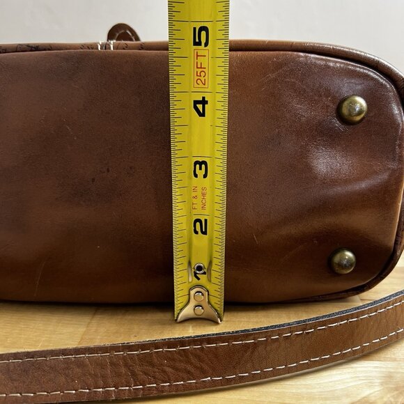 Patricia Nash Tuscania Leather Shoulder Bag Cross Body Purse Signature Map Print - Picture 15 of 15